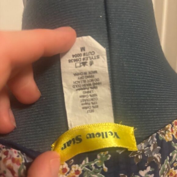 Vintage-Inspired Floral Fit & Flare Dress – Size M - Picture 3 of 6